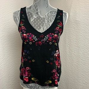 Kimchi Blue Sleeveless Floral Top Size S